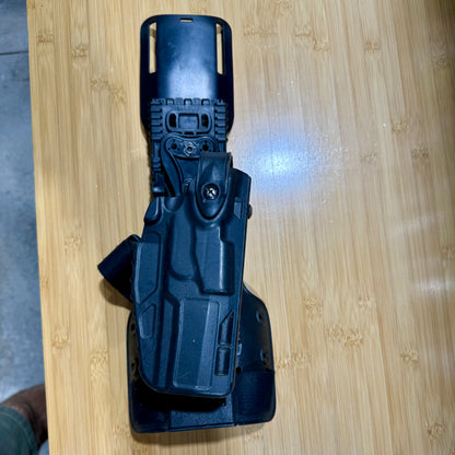 Safariland Drop Leg Holster - Sig P320 Right Hand ALS Quick Release Tactical Black