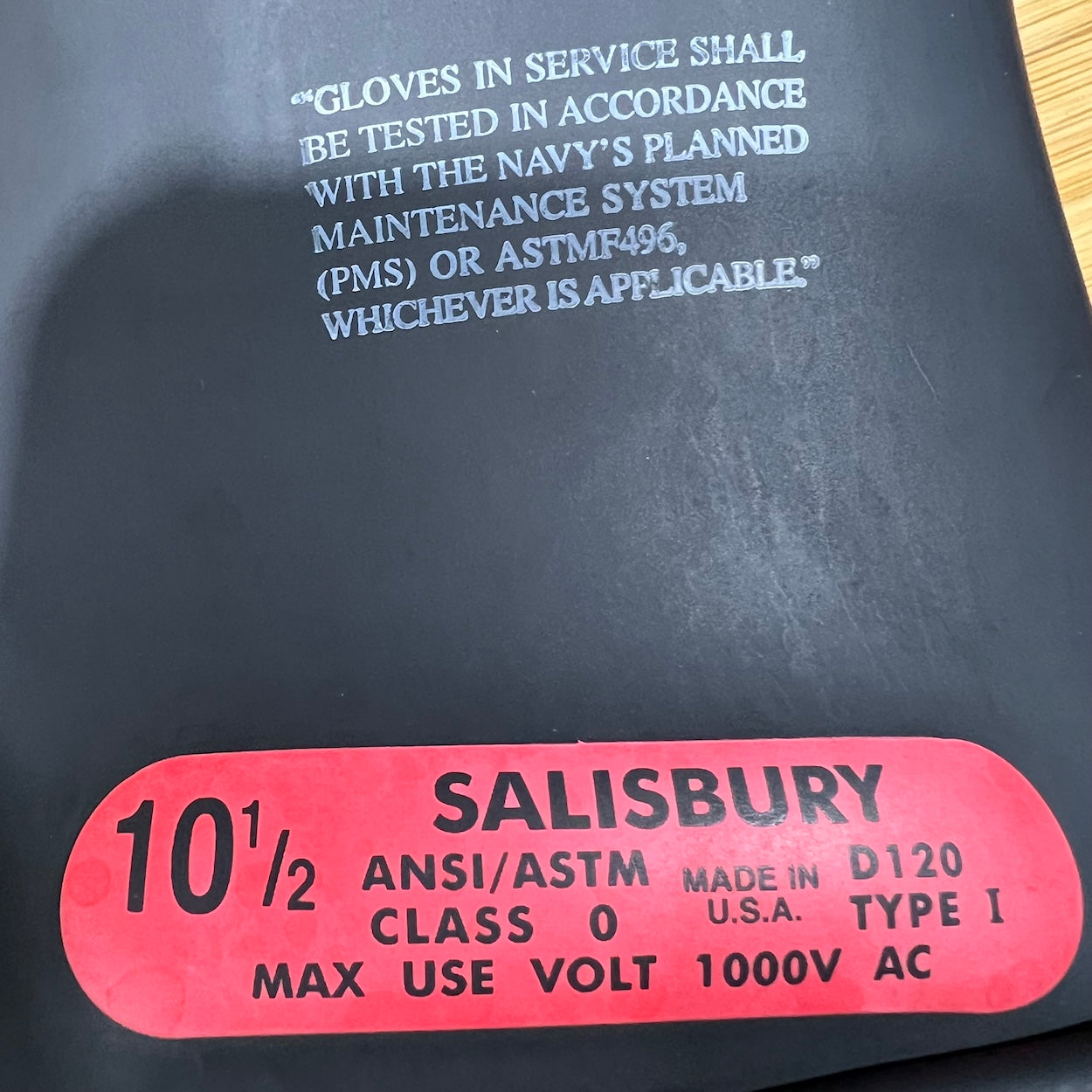 Salisbury By Honeywell Electrical Gloves - Class-0 Black