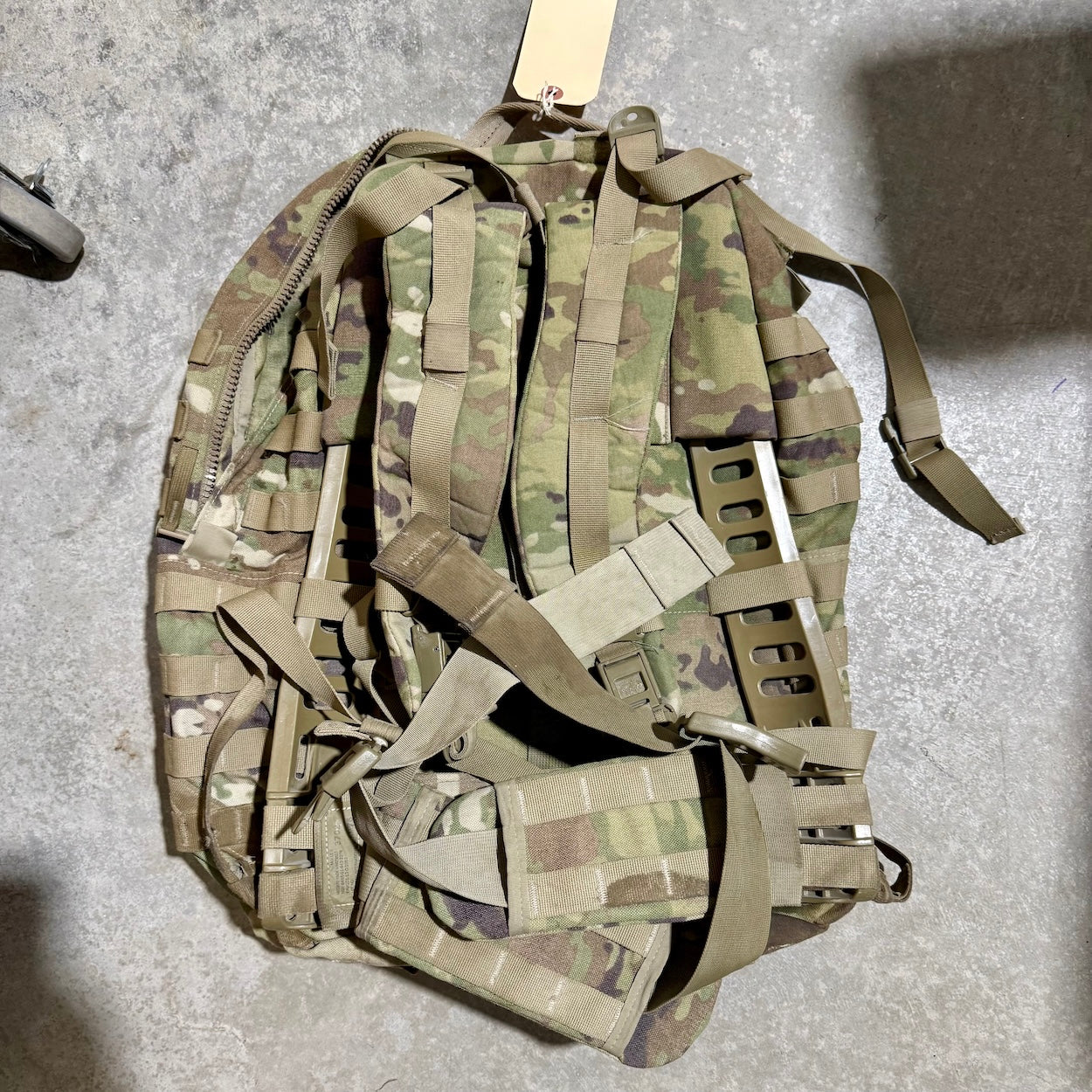 Medium MOLLE II Rucksack - US Army OCP Multicam Field Pack with Frame & Belt