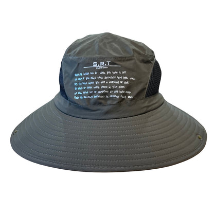 Hats SRT Wide Brim Boon Hat With Sun Block UPF 50