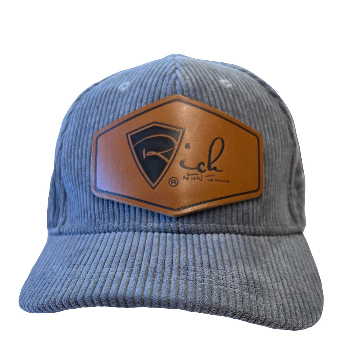 RnF Corduroy Leather Patch Hat