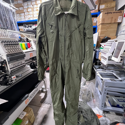 Vintage Coveralls Small US Military Combat Vehicle Crewman Coveralls