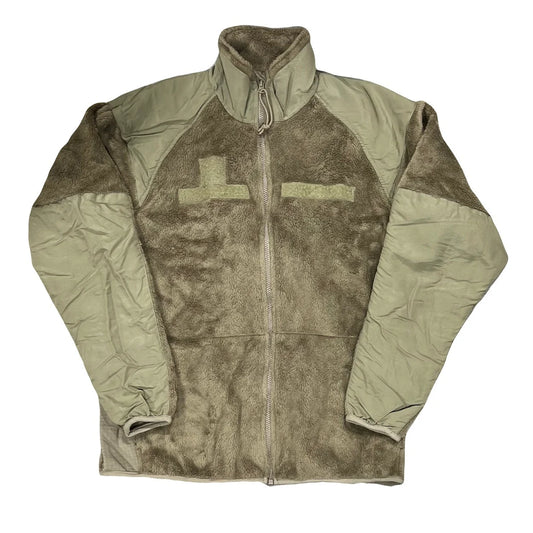 Vintage Army Issue Gen lll Fleece in Coyote Tan PolarTec Fleece Jacket, US Army Jacket Premium Fleece