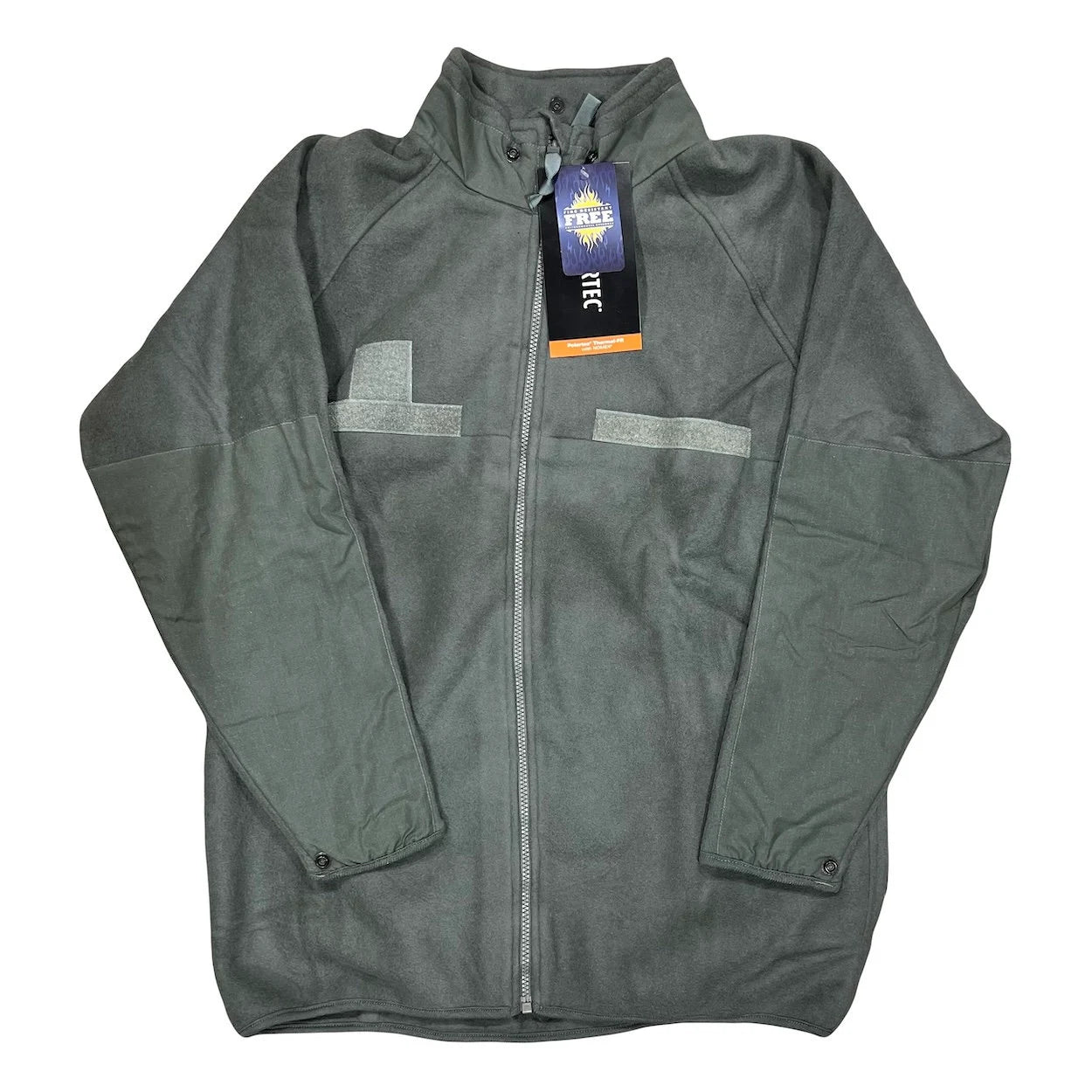 PolarTec Military Fleece Jacket - Flame Resistant Full-Zip GI Surplus