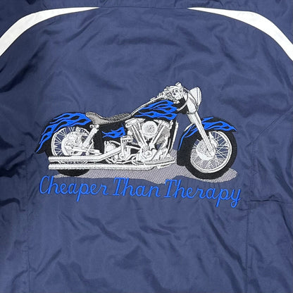 Custom Embroidered Bike Men's Windbreaker Jacket