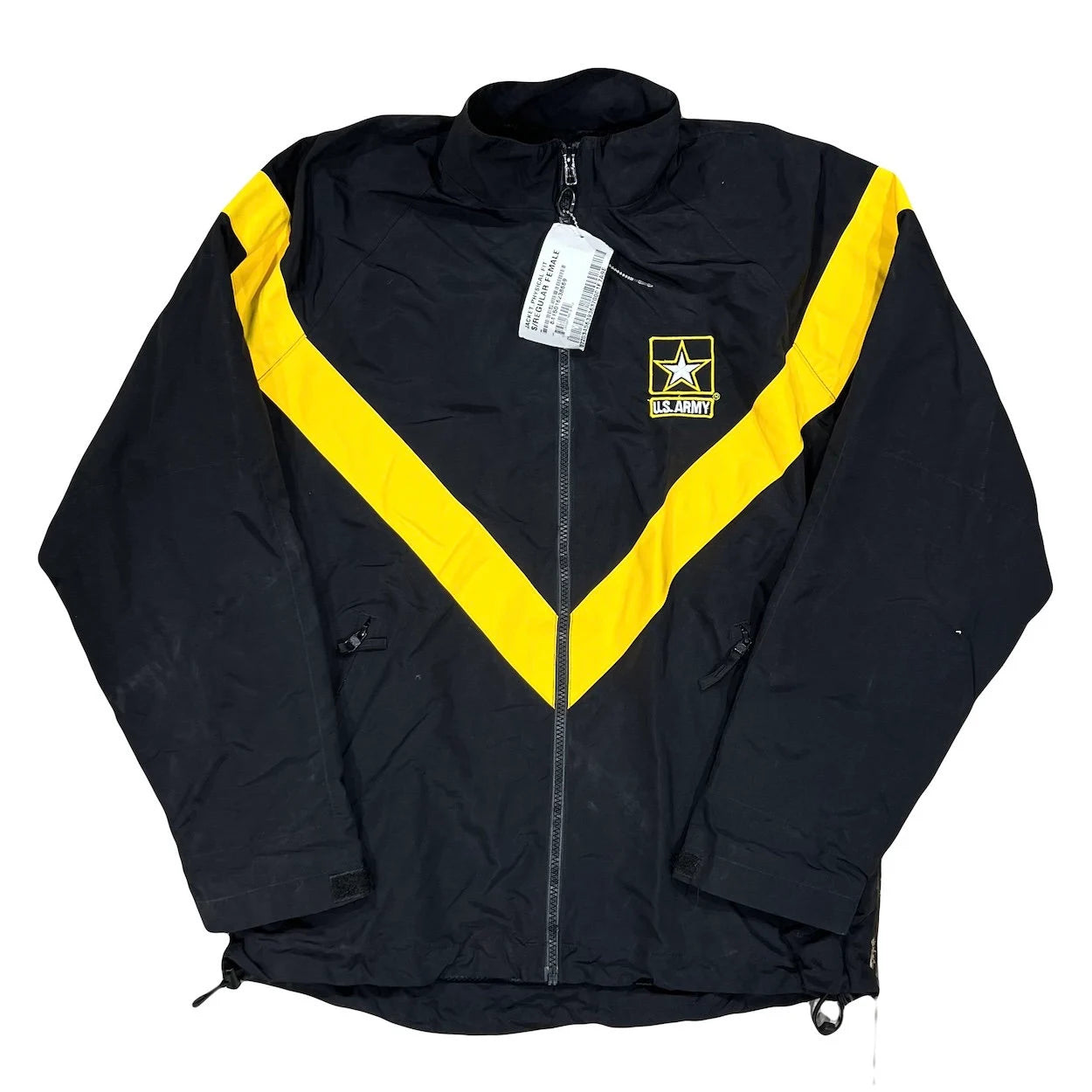 Women's Windbreaker Jacket Authentic US Army Physical Fitness Jackets