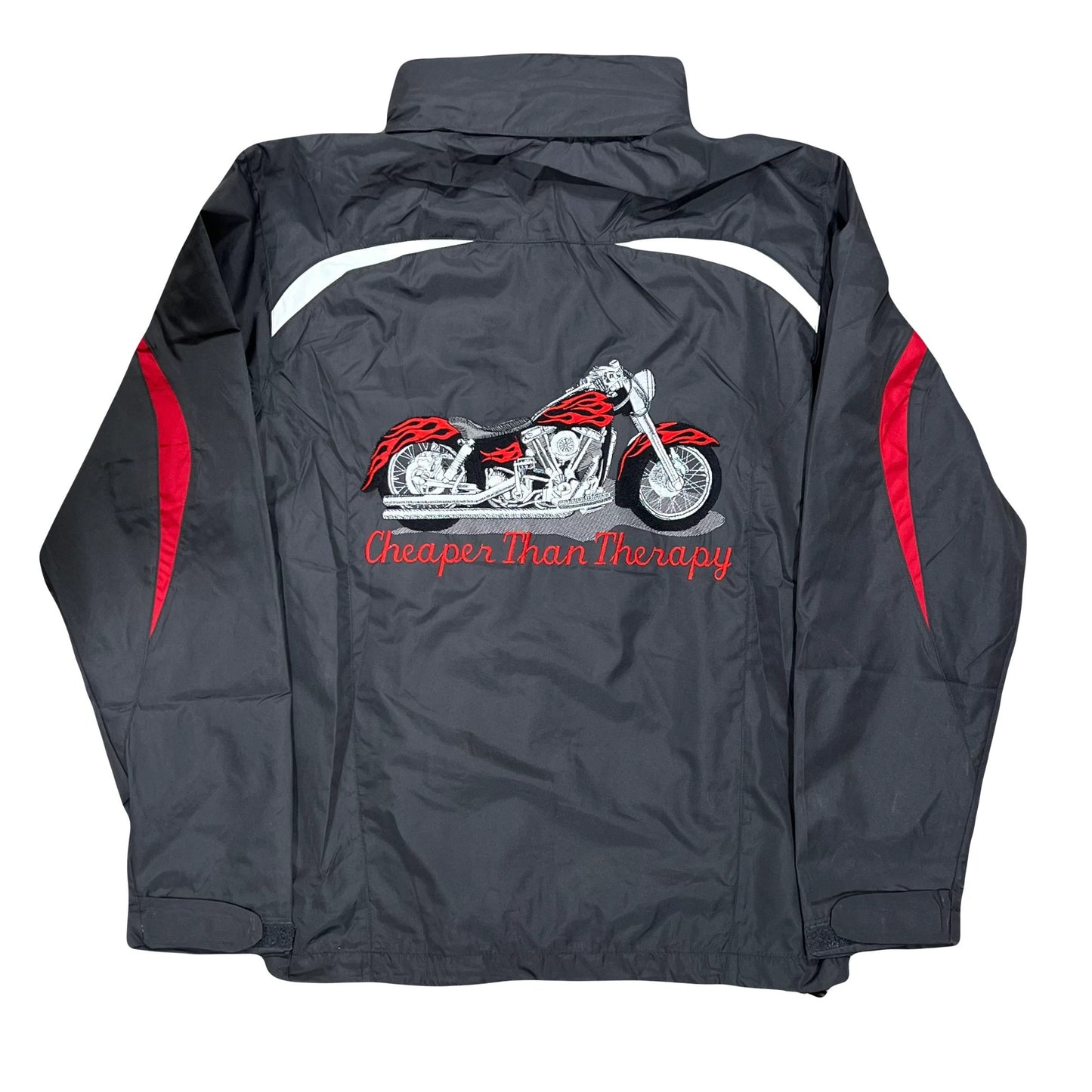 Custom Embroidered Bike Men's Windbreaker Jacket