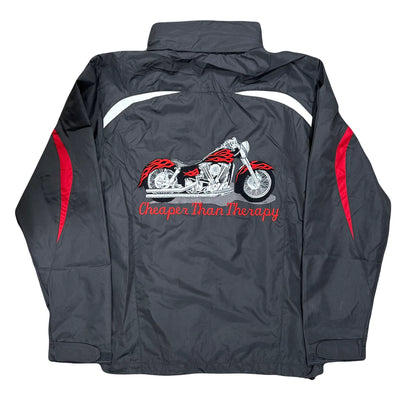 Custom Embroidered Bike Men's Windbreaker Jacket