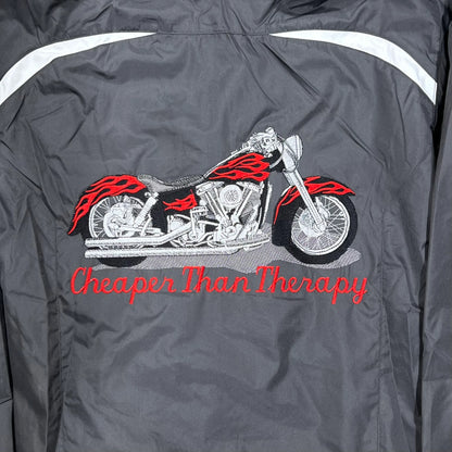Custom Embroidered Bike Men's Windbreaker Jacket