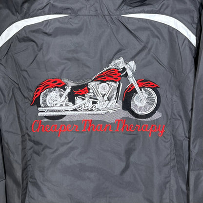 Windbreaker Custom Embroidered Bike Mens Jacket