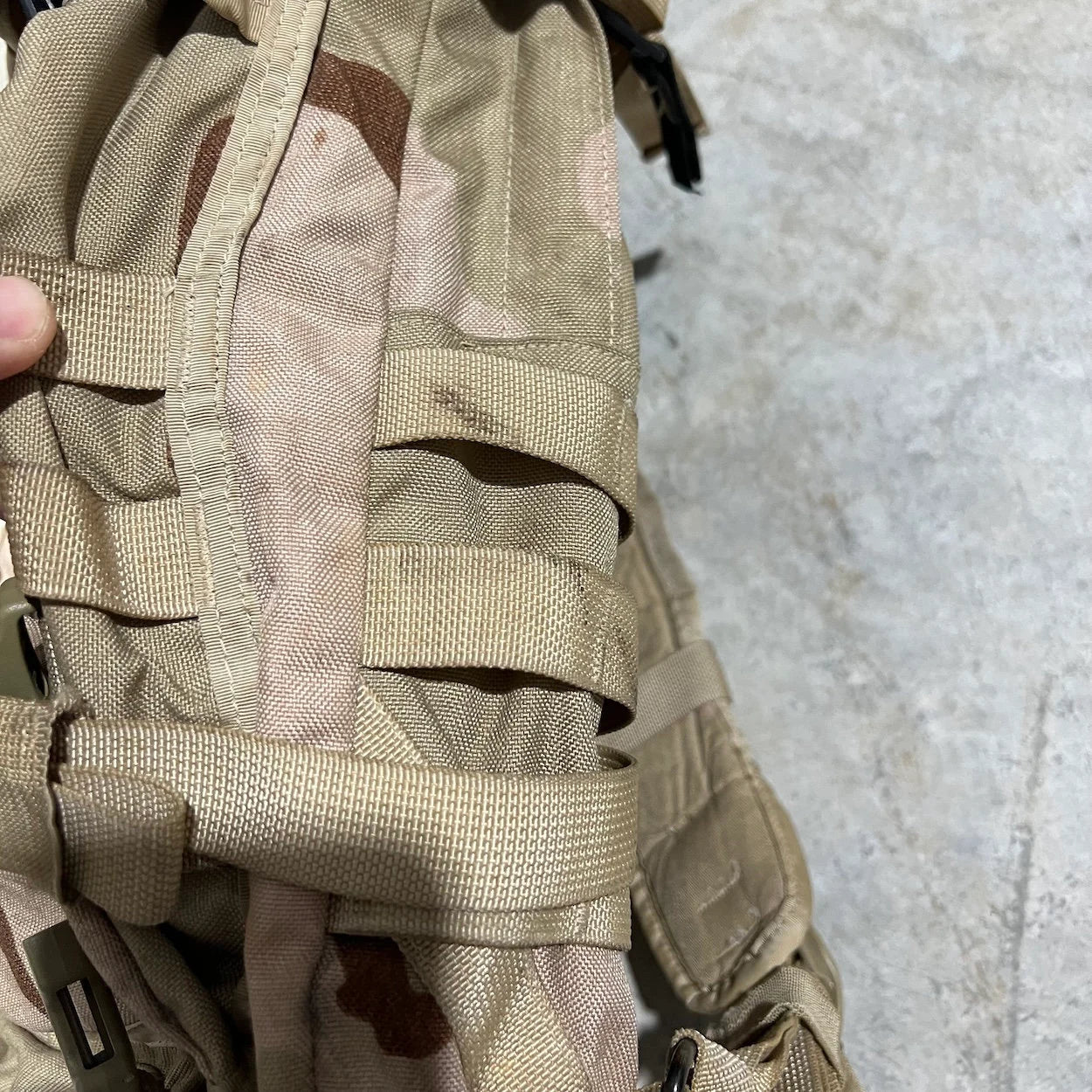 US Army Backpack Desert MOLLE II GI Military Rucksack