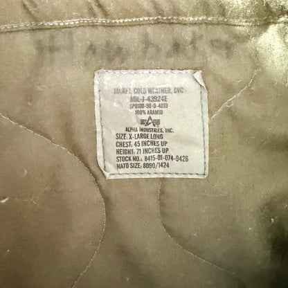 Vintage US Army CVC Combat Vehicle Crewman Jacket XL-Long