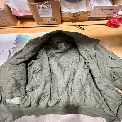 Vintage US Army CVC Aramid Combat Coat XL Long Military Jacket