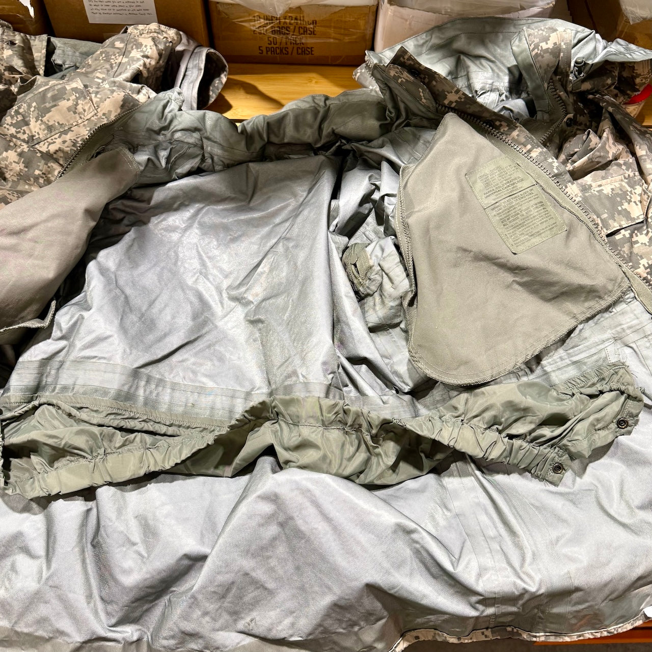US Military Gen III Gore-Tex ECWCS Jacket Digital Camo Fit Long S/M/L/XL