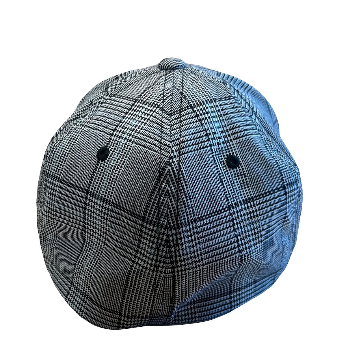 Kinda Pro FlexFit Grey Plaid Fitted Cap - Baseball Hat