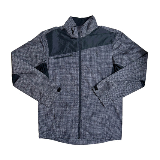 Kinda Pro Men's Black Carbon Windbreaker Jacket  Available up to 3XL