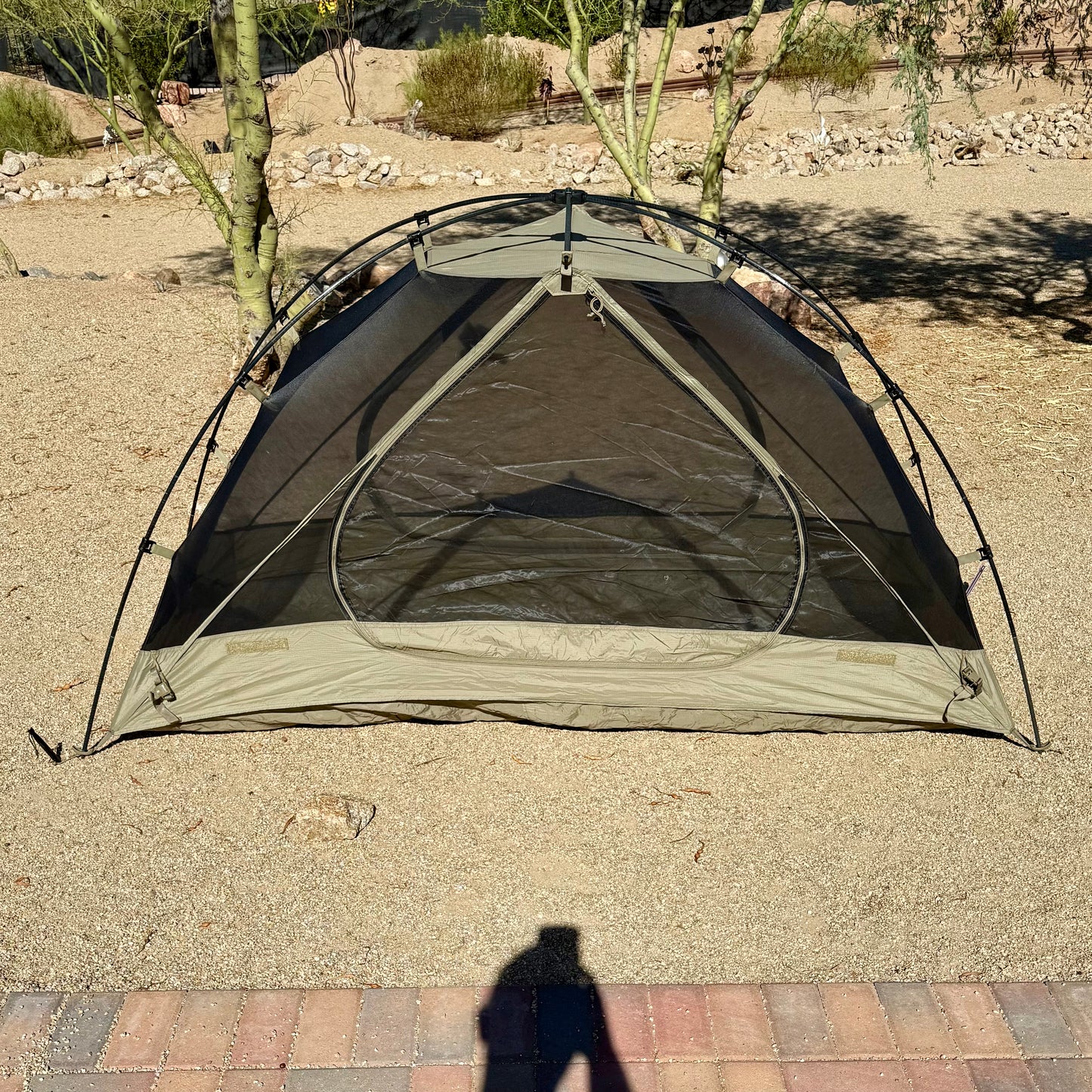 LiteFighter Combat Tent - US Army Issued One Person OCP Multicam - Ultra-Lightweight 4lbs