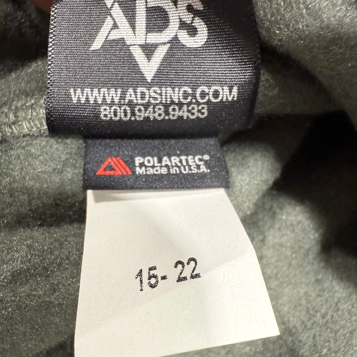 Vintage US GI Vintage Military Fleece Flame Resistant Zipped PolarTec