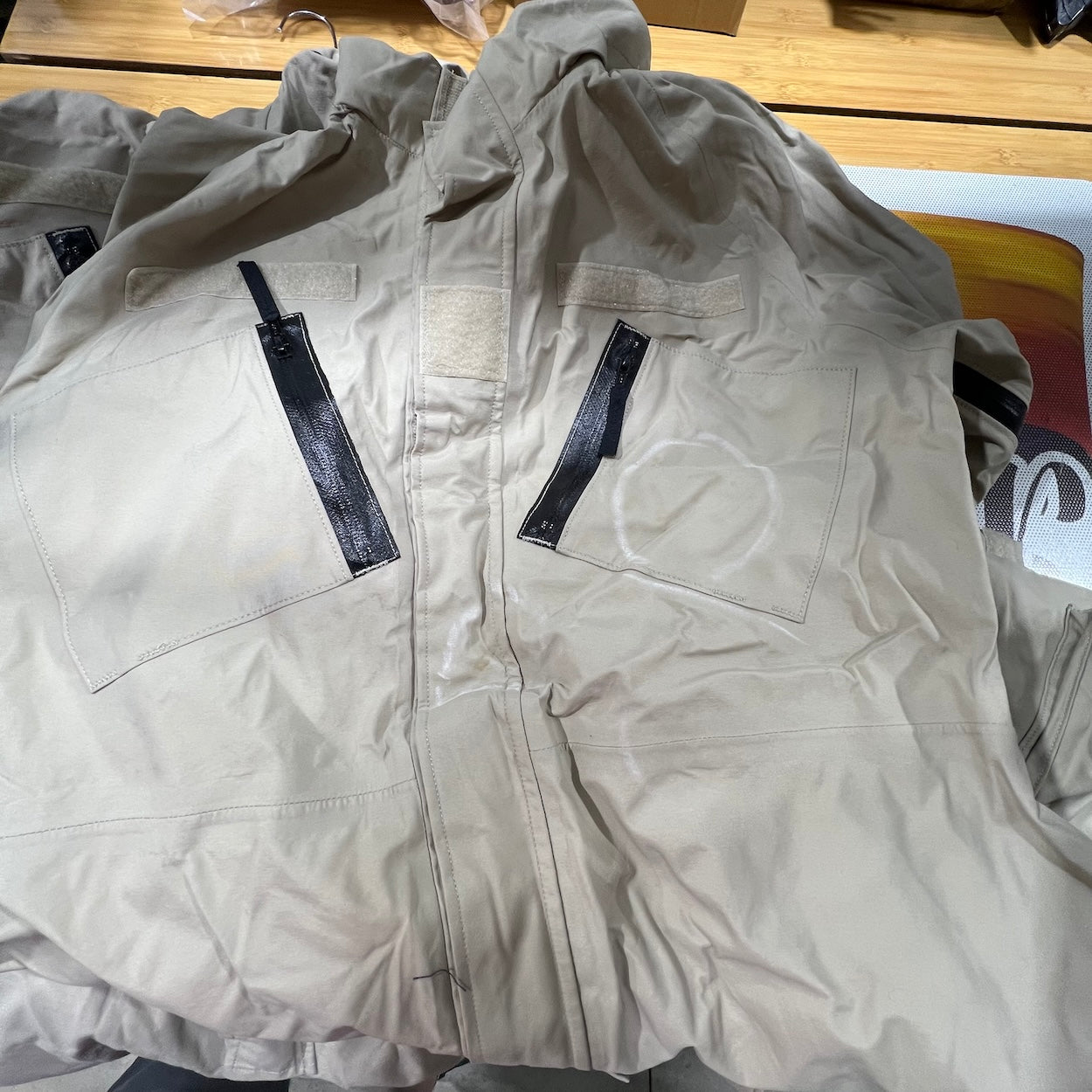 US Army Gore-Tex Fuel Handler's Coveralls - Tan JP-8 - Various Sizes