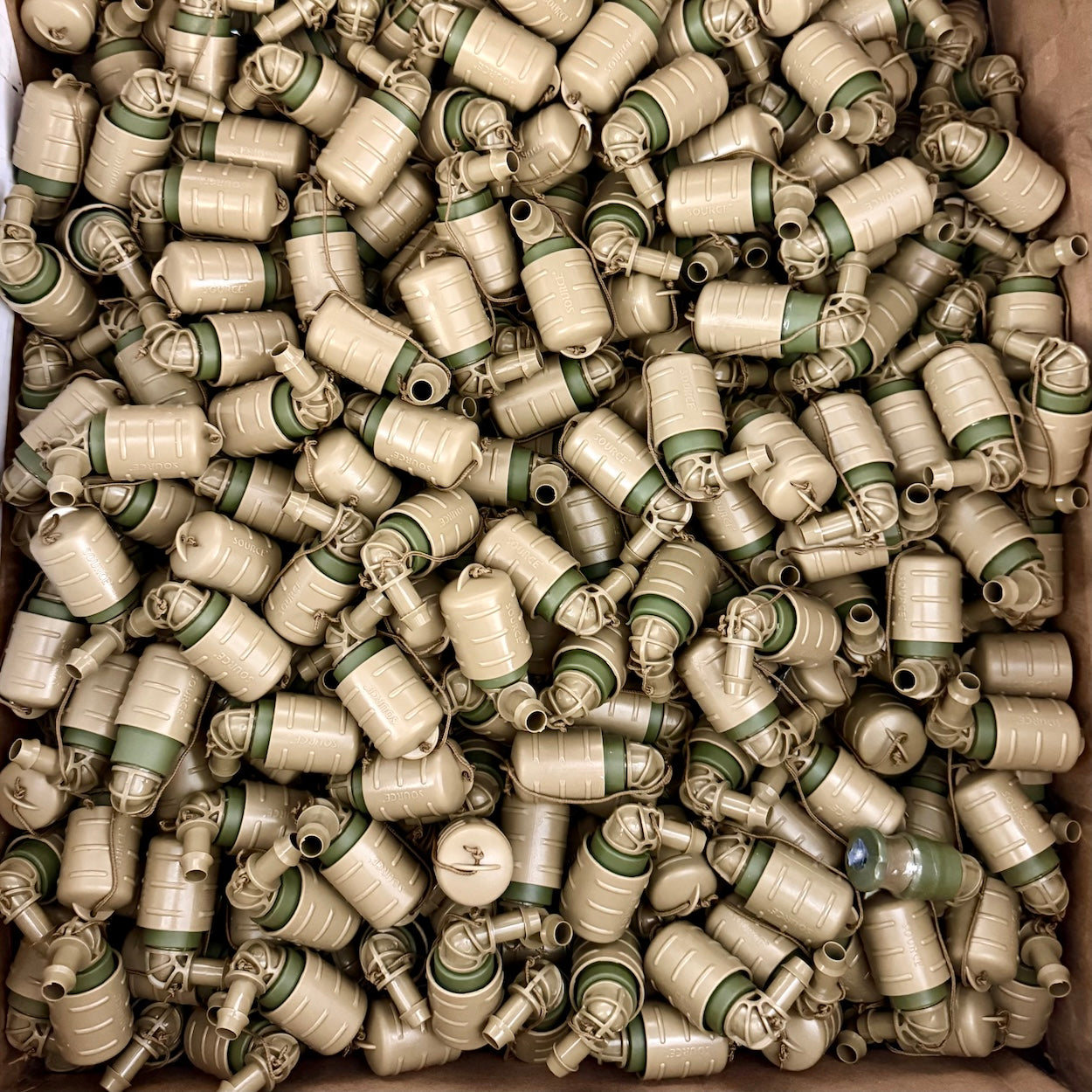 Source Push-Pull Hydration Bladder Bite Valve 3-Pack - Military Grade