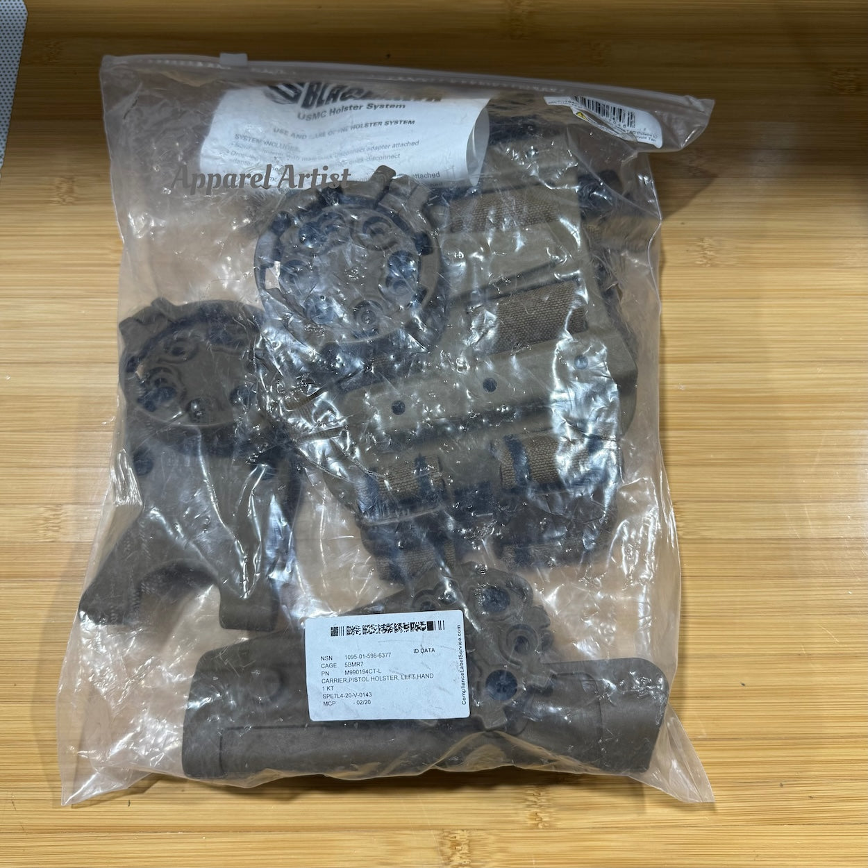 Blackhawk SERPA Drop Leg Holster Kit - Beretta 92/96/M9 Left Hand Coyote Tan - New