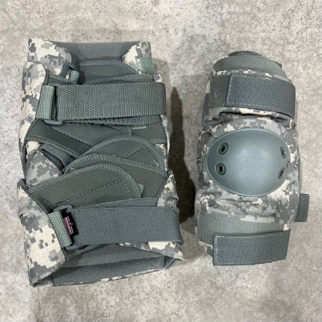 Authentic US Military GI ACU Tactical Elbow & Knee Pad Protection Set
