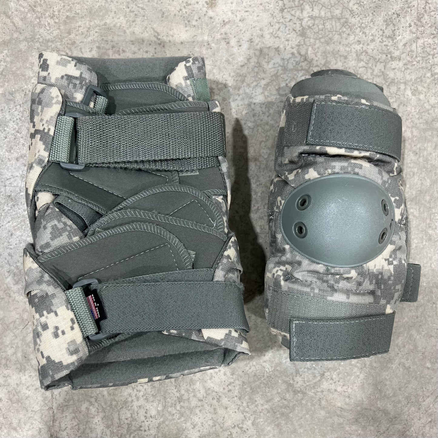 US Military GI ACU Elbow And Knee Pad Sets