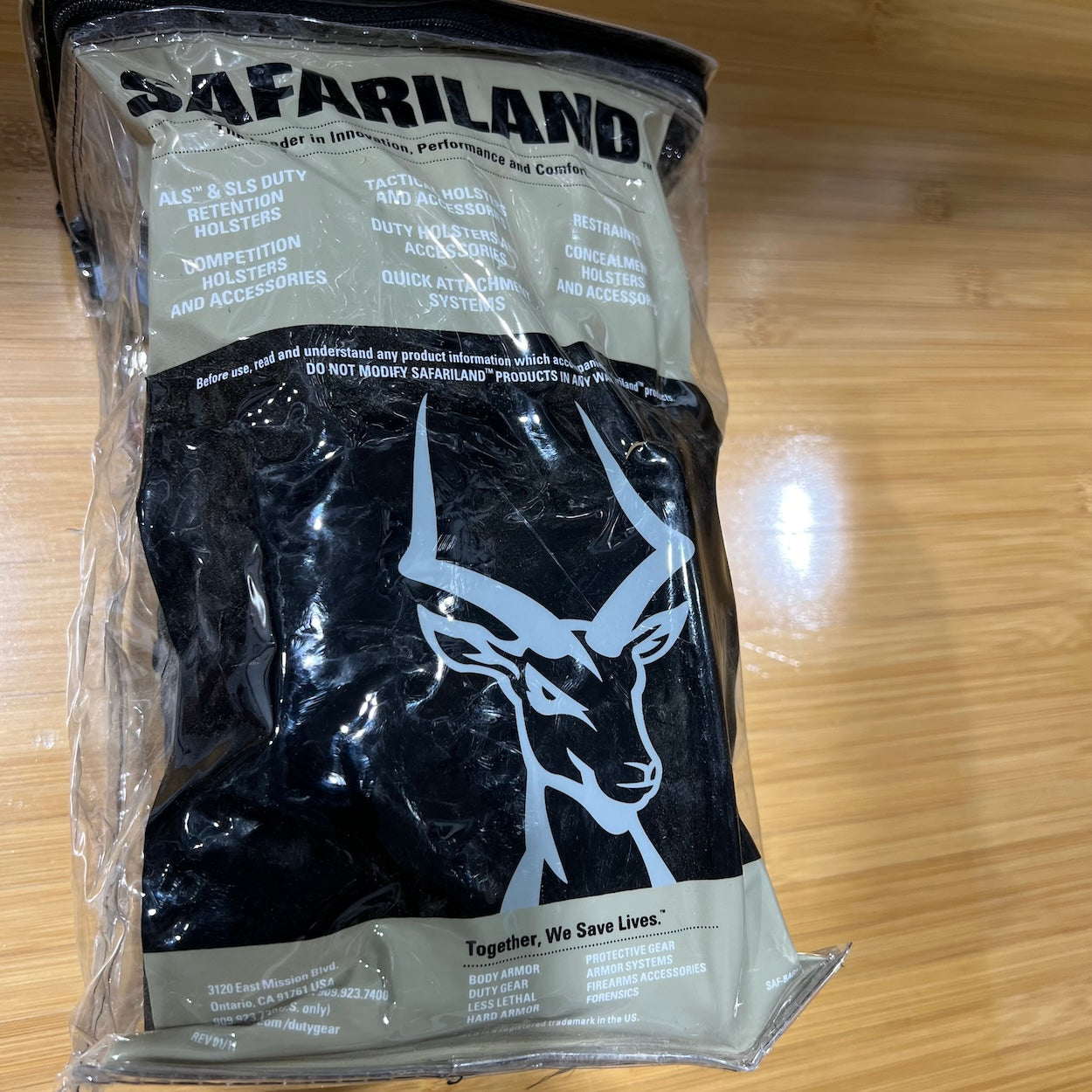 Safariland 6005 SLS Tactical Holster Beretta Left Hand Draw