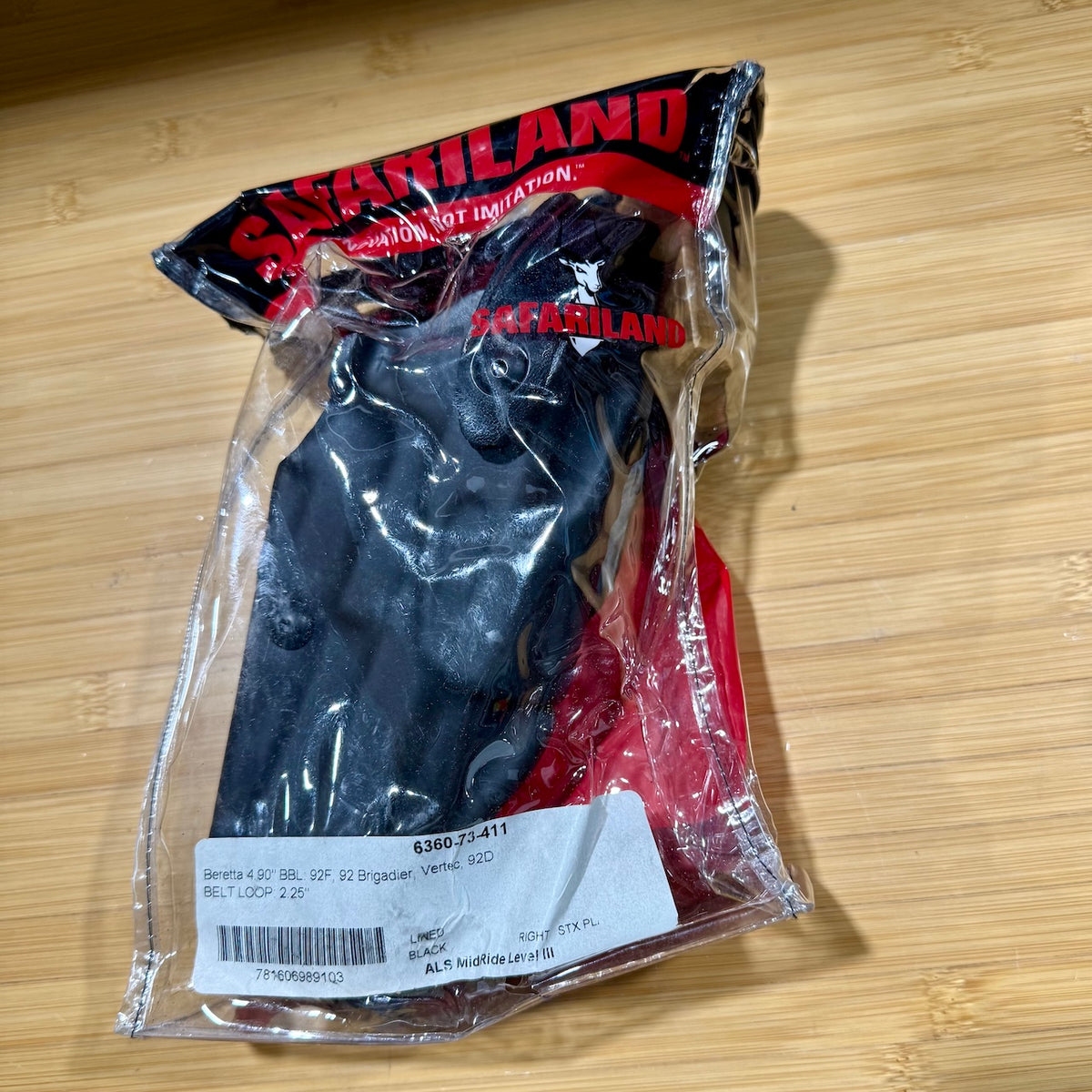 Safariland 6360 Level 3 Holster - Beretta 92/96/M9A1 Right Hand