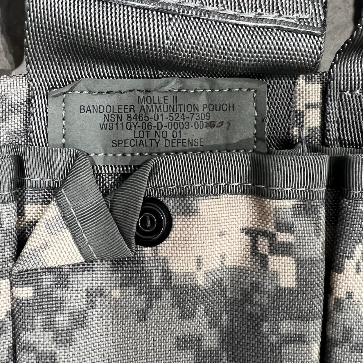 US Army GI ACU Molle II Bandoleer Pouch New