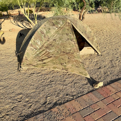 LiteFighter 1-Person Combat Tent - US Army Issue OCP Camouflage -4