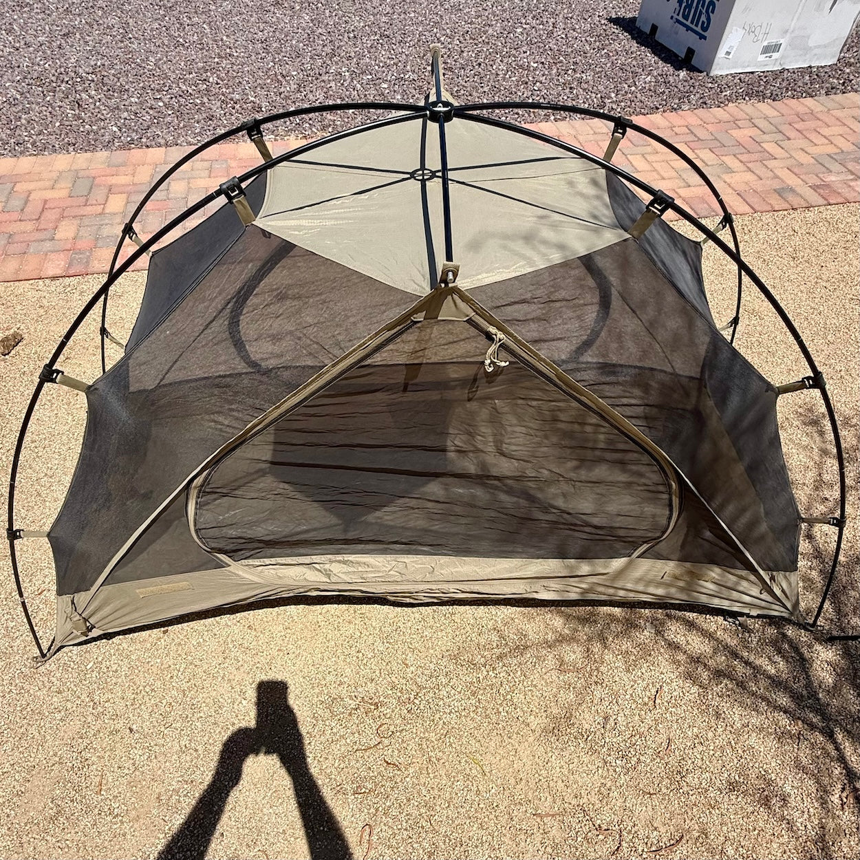 LiteFighter 1-Person Combat Tent - US Army Issue OCP Camouflage