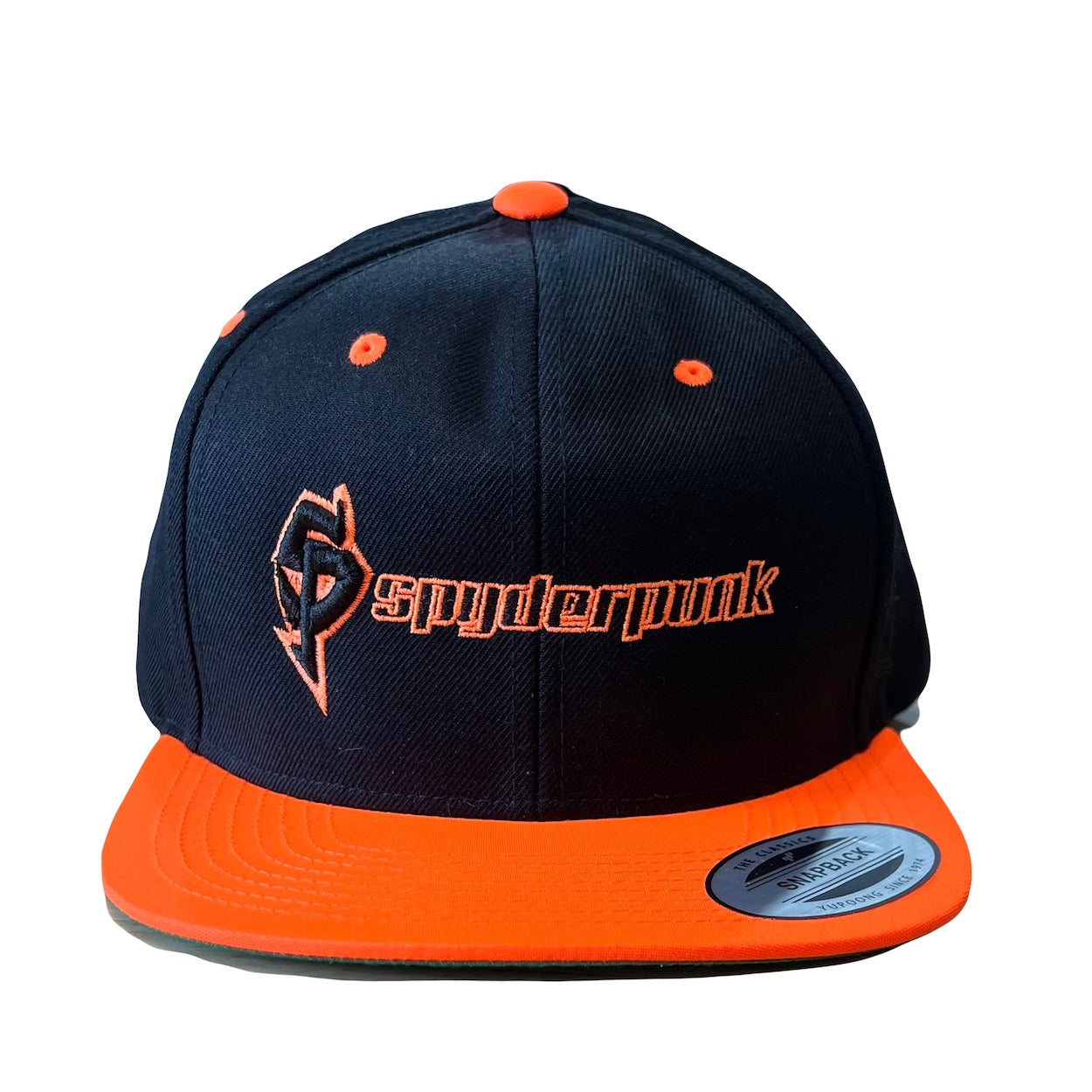 Spyderpunk 3D Embroidered Snapback Hat - Premium Puff Design