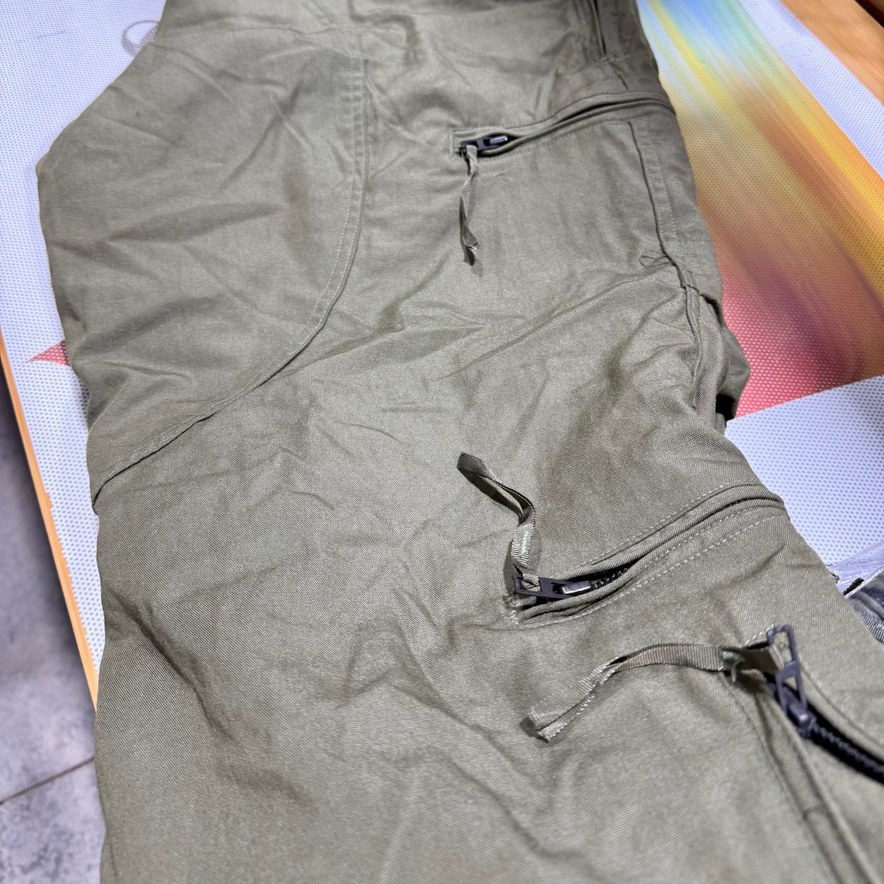 U.S. Military Combat Vehicle Crewmen Cold weather Overalls -Nomex Size Large