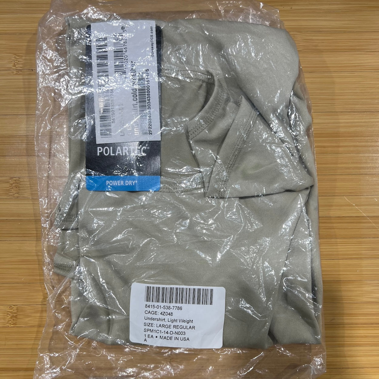 Military Polartec Cold Weather Thermal Long Underwear Base Layer