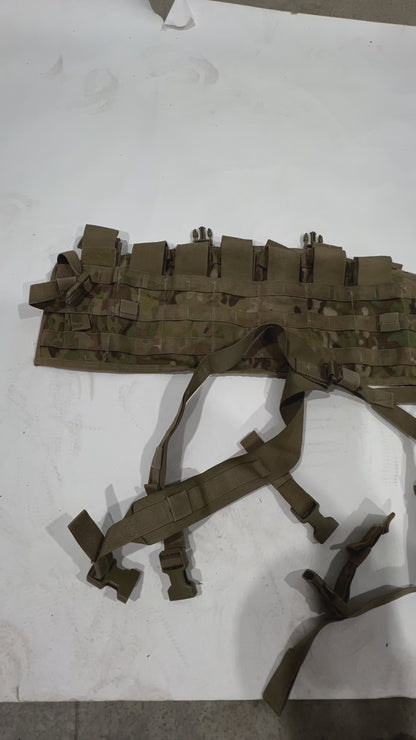 US Military Vintage Tactical Assault Panel System Multicam With Harness