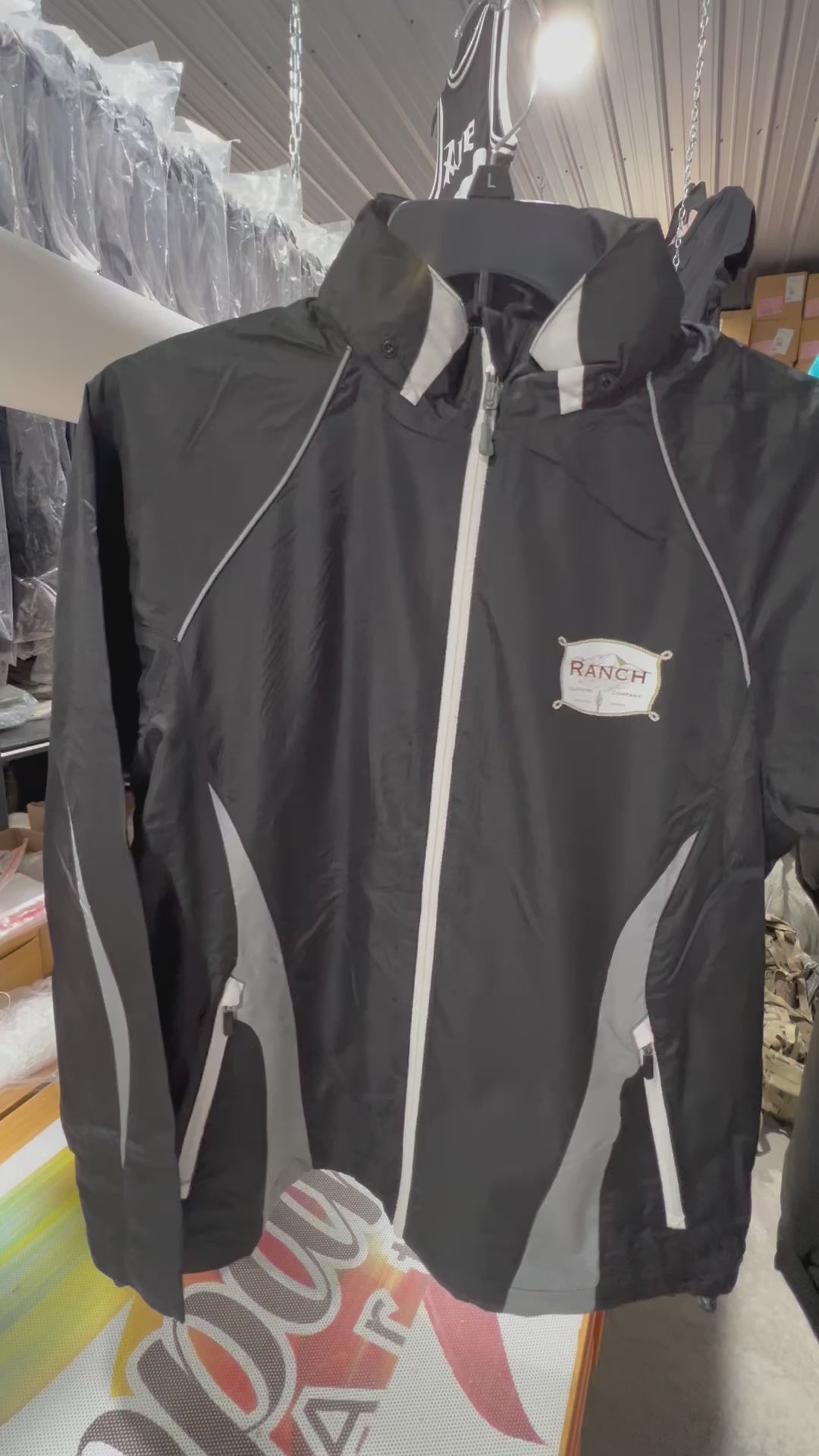 Ranch Clothing Company Women's Windbreaker - Jacket with Hood XS-2XL