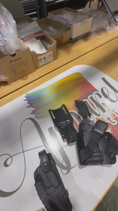 Safariland Drop Leg Holster - Sig P320 Right Hand ALS Quick Release Tactical Black