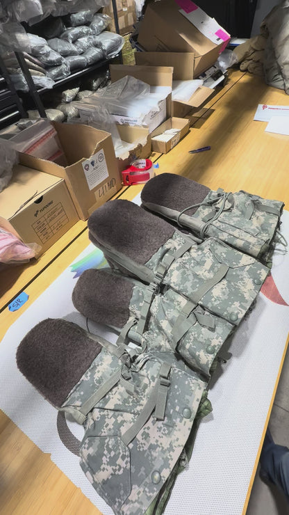 Arctic Extreme Cold Weather Military Mittens with Liners - ACU Camo