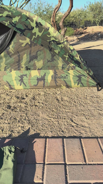 Eureka ICS One-Person Tactical M81 Tent - Woodland Camouflage