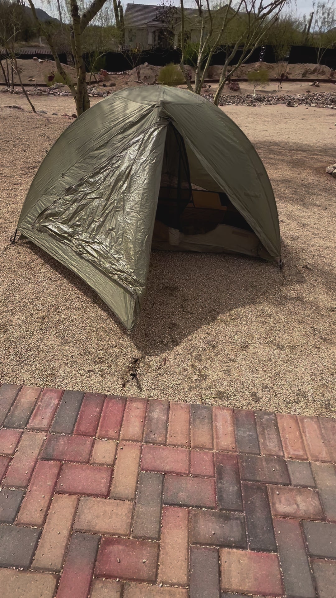LiteFighter Individual Shelter System - US Army Surplus - OD Green Combat Tent