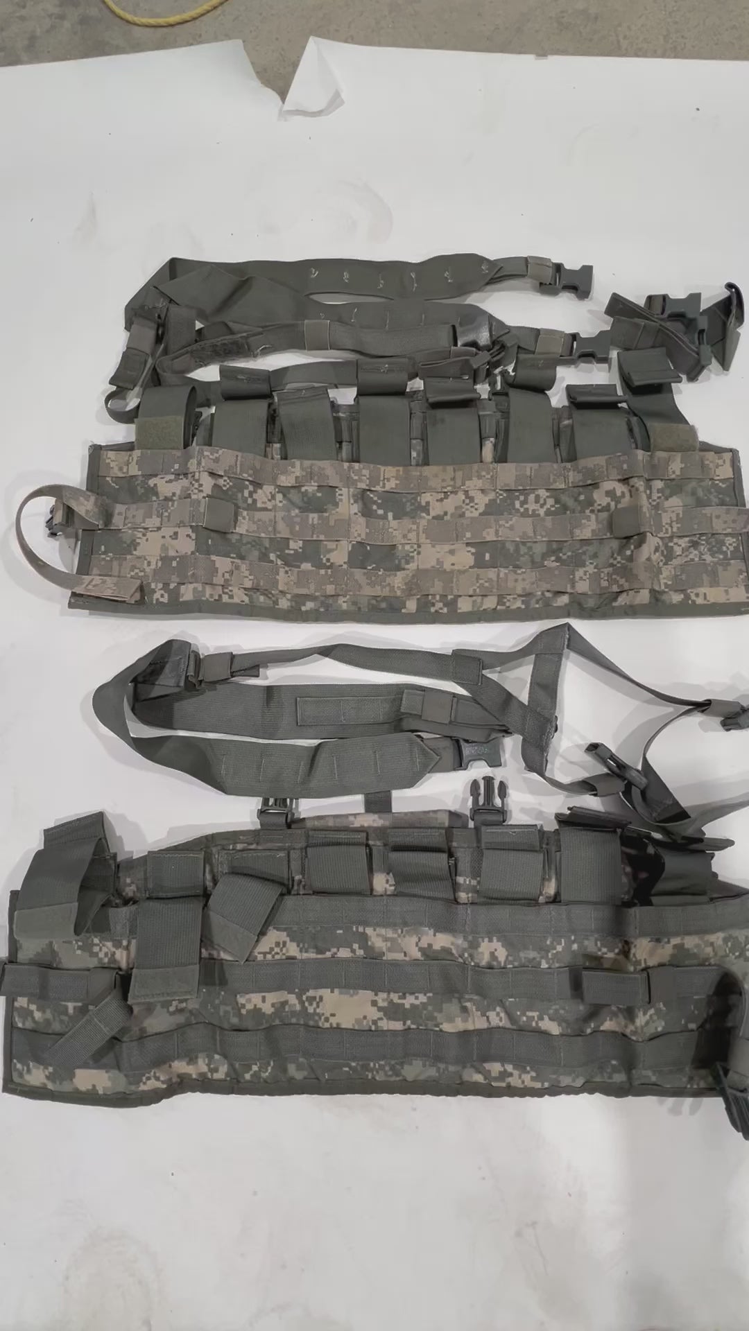 US Military T.A.P System ACU Complete With Shoulder Harness
