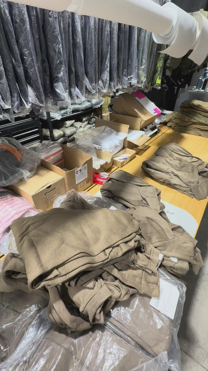 Military Issue 1/4 Zip Thermal Base Layer Set - Medium