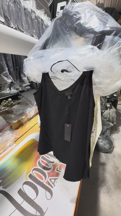 Women's Sleek Camisole with Shoulder Straps by Mod Lusive - Black & White Available