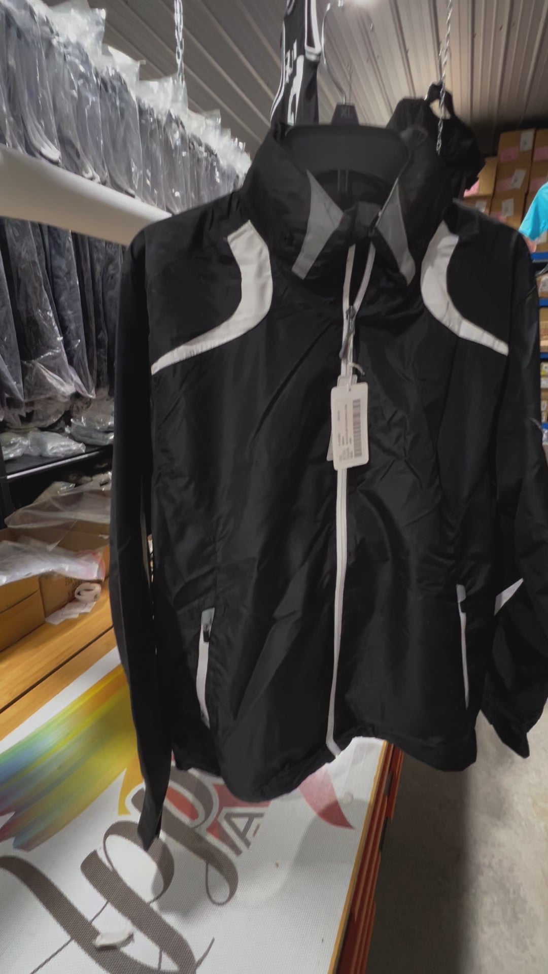 Retro 90s Windbreaker Jacket - Men's Vintage Surfer Style by Spyderpunk