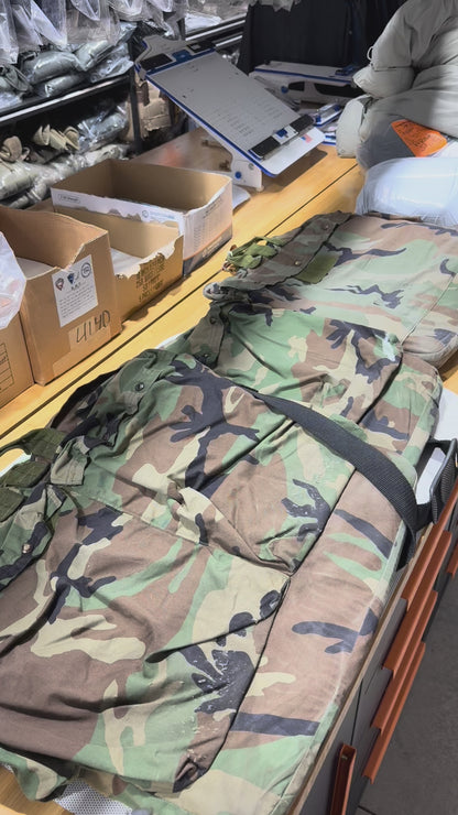 Vintage US Military Flyers Helmet Bag - Authentic Aviation Gear