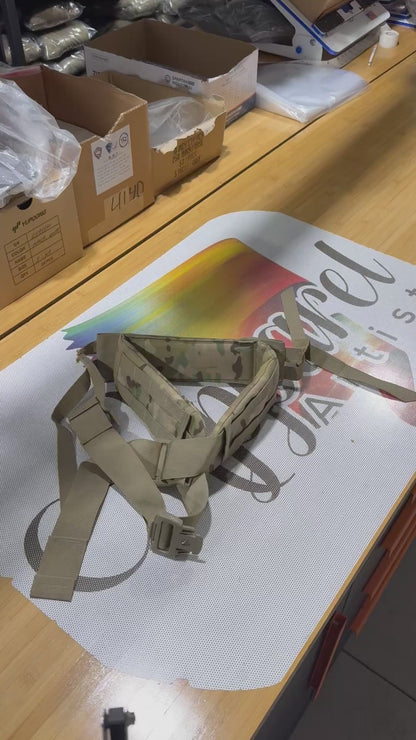 US Military MOLLE II Hip Belt - OCP Multicam Medium Rucksack Load Distribution System