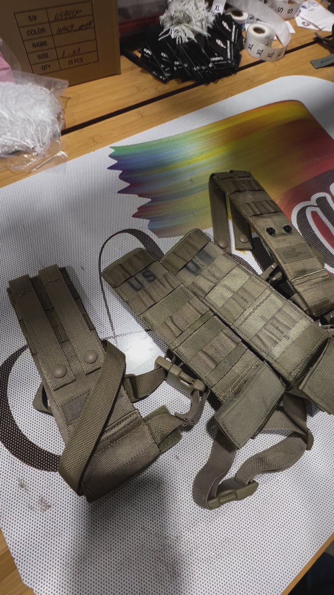 US Military Drop Leg Holster Extender - Coyote Tan MOLLE Compatible