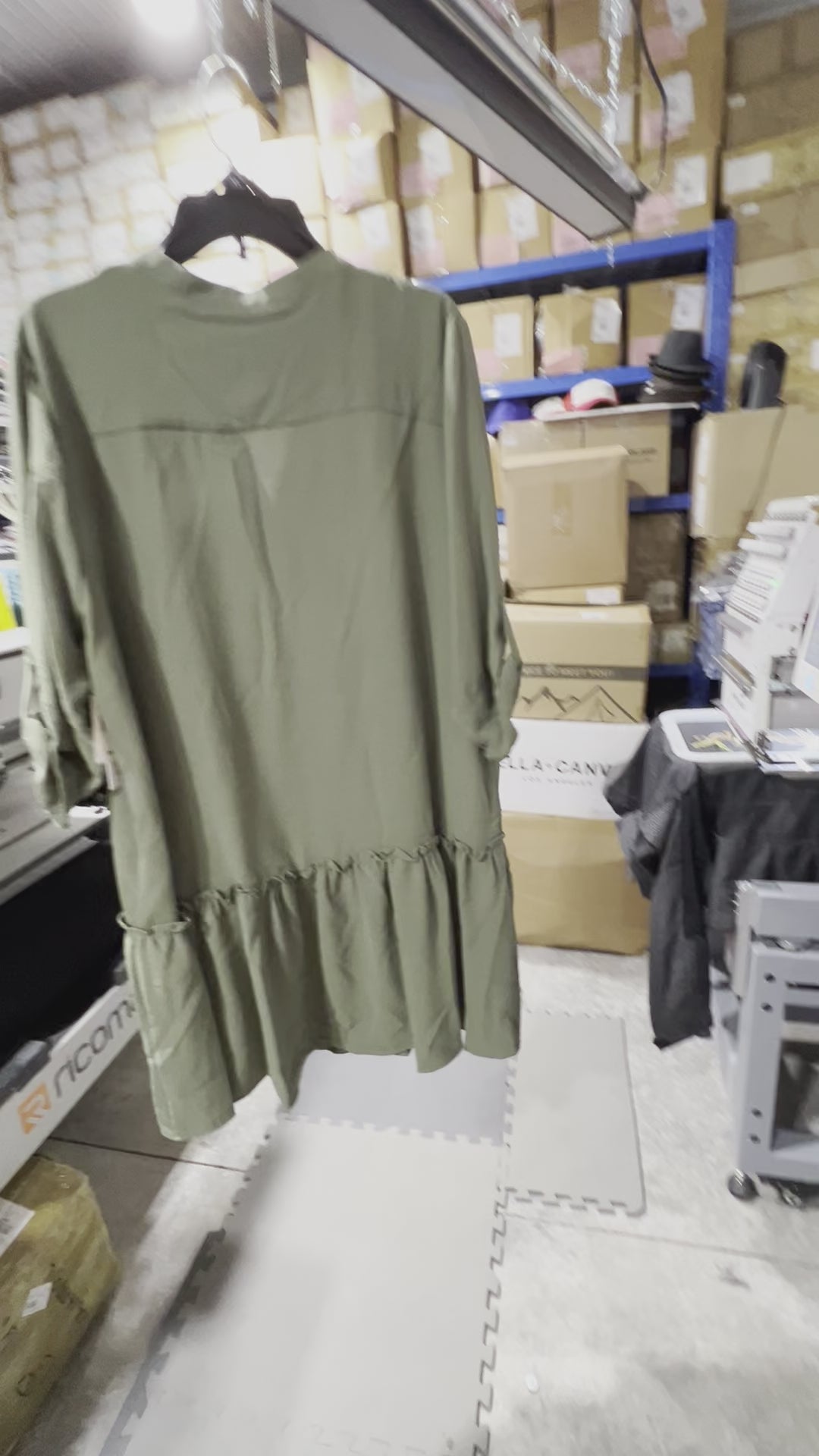 Women's Green Dress by Emma & Michelle