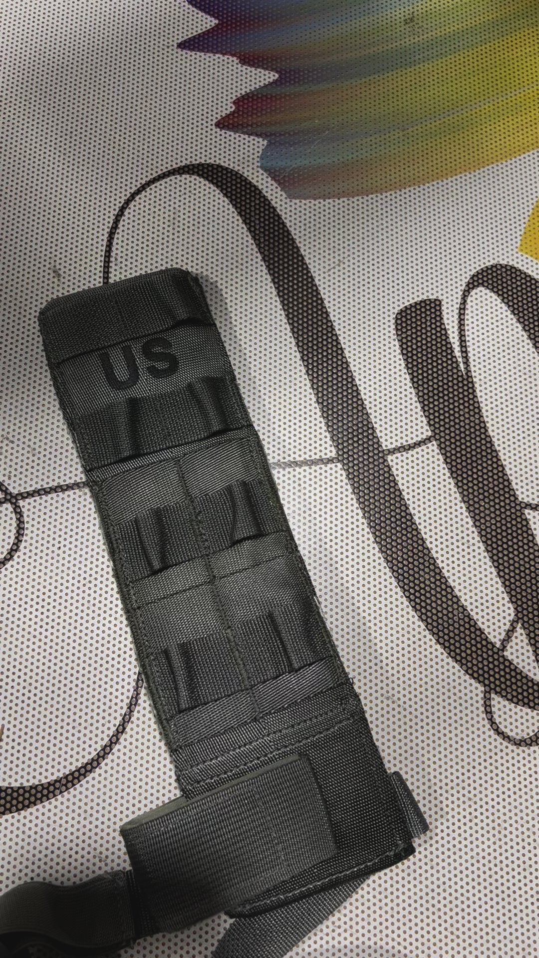 Genuine US Military Drop Leg Holster Extender - Foliage Green MOLLE
